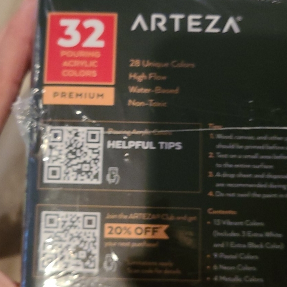 NEW BOXED! Premium Arteza 28 Unique Colors - Picture 9 of 12